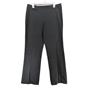 The Limited Stretch Dress Pants 12 Regular Black Side Zip Office Career Business